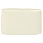 vidaXL Set de coussins de palette 3 Pièces Crème 120 x 60 x 12 cm