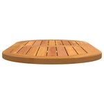 vidaXL Plateau de table Huile Naturelle 90 x 45 x 2 cm