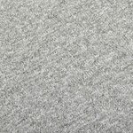 vidaXL Tapis 20 Pièces Gris clair 50 x 50 cm 100  Polypropylène