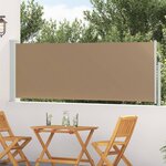 vidaXL Store latéral rétractable 300 x 100 cm Polyester Rectangulaire