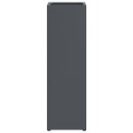 vidaXL Support de parapluie Anthracite Métal Standard Porte-parapluie
