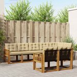 vidaXL Ensemble de canapés d'extérieur 8 pc Naturel et Beige
