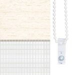 vidaXL Store zèbre beige marbré largeur du tissu 90 9 cm polyester