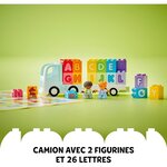 LEGO 10421 - Le Camion de l'Alphabet : Apprenez en Jouant avec des Blocs Colorés