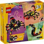 Lego 31159 - Creator 3 en 1 Animaux sauvages : l'araignée surprenante