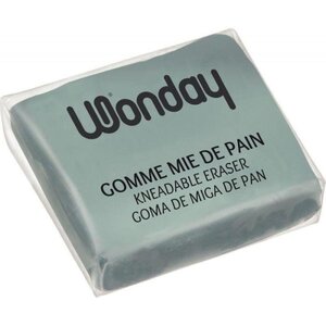 Gomme 'mie de pain' 38x34x10 mm modelable wonday