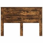 vidaXL Tête de lit Chêne fumé 140 cm Bois d'ingénierie
