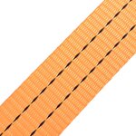vidaXL Sangle d’arrimage à cliquet 10 Pièces 1 tonne 6 m x 38 mm Orange