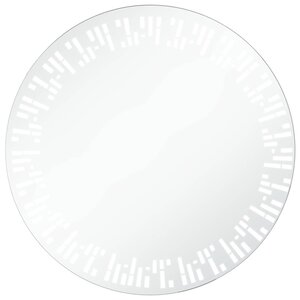 vidaXL Miroir à LED pour salle de bain 80 cm