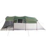 vidaXL Tente familiale tunnel 8 personnes vert imperméable