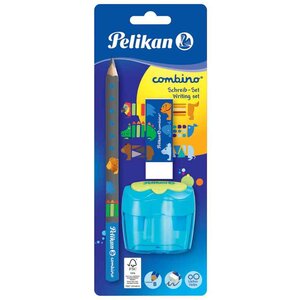 Kit d'écriture combino  assorti  carte blister pelikan