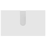 vidaXL Ensemble de mobilier de salle de bain Montage mural 3 Pièces Blanc