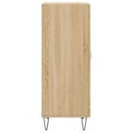 vidaXL Buffet Chêne sonoma 34 5x34x90 cm Bois d'ingénierie