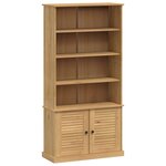 vidaXL Bibliothèque VIGO 85x35x170 cm bois massif de pin