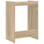 vidaXL Armoire pour machine à laver Sonoma 67 5 x 48 x 97 cm