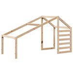 vidaXL Lit superposé sans matelas 90x200 cm bois de pin massif