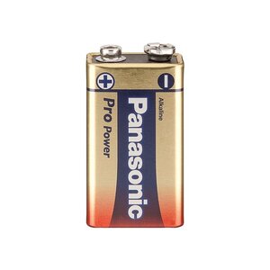 Pile Alcaline Pro Power GOLD 6LR61/9V Block PANASONIC