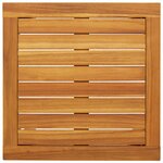 vidaXL Ensemble de bistro 3 Pièces noir résine tressée et bois d'acacia