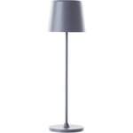 Lampe à poser LED Kaami 2W - IP44 - Métal et plastique - Gris