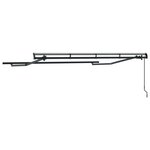 vidaXL Cadre de Store Réttractable à Opération Manuelle 3x2 cm Métal