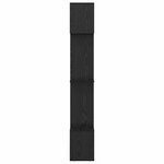 vidaXL Bibliothèque Chêne noir 92 x 29 x 188 cm Bois d'ingénierie