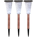 3 balises solaires Canopo - 20 lumens - Beige