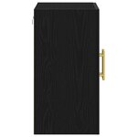 Cabinet mural vidaXL Chêne noir 60x31x70 cm Bois d'ingénierie