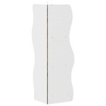 vidaXL Étagère d'angle Chêne fumé 34 x 33 x 102 cm Bois d'ingénierie