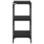 vidaXL Bibliothèque Chêne noir 40 x 33 x 71 cm Bois d'ingénierie