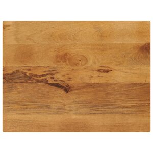 vidaXL Dessus de table 80x50x3 8 cm rectangulaire bois massif manguier