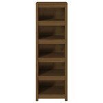 vidaXL Bibliothèque Marron miel 50x35x154 cm Bois de pin massif