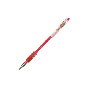 Stylo bille Gel G1 Grip Bille 0 7mm tracé 0 5mm Rouge PILOT