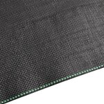 vidaXL Membrane anti-mauvaises herbes noir 1x200 m PP