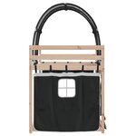 vidaXL Lit superposé sans matelas 90x200 cm bois de pin massif