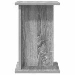 vidaXL Support de Plante 2 pièces Sonoma gris 25 x 25 5 x 40 5 cm