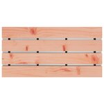 vidaXL Banc de jardin Argent 80 x 40 x 43 cm Acier galvanisé