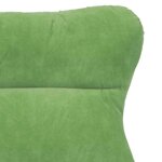 vidaXL fauteuil Vert clair 69 x 74 x 93 cm Velours