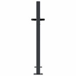 vidaXL Portail de jardin anthracite 105x105cm acier conception d'arbre