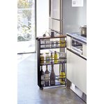 Desserte de cuisine en métal et bois tower