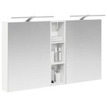vidaXL Ensemble de Meubles de Salle de Bain 3 Pièces 120 x 14 5 x 70 cm