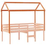 vidaXL Toit de lit pour enfants 207x80 5x151 5 cm bois de pin massif