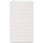 vidaXL Jardinière blanc 70x40x72 5 cm bois de pin massif