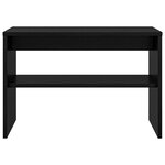 vidaXL Meuble TV Chêne noir 60 x 30 x 40 cm Bois d'ingénierie