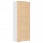 vidaXL Buffet haut blanc 70x42 5x185 cm bois d'ingénierie