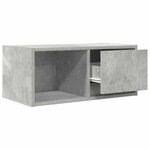 vidaXL Meubles TV 2 Pièces gris béton 60x31x25 5 cm bois d'ingénierie