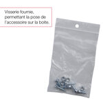 Equerres ivoire brillant ral 1015b