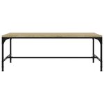vidaXL Table basse Chêne sonoma 100x50x35 cm Bois d'ingénierie