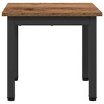 vidaXL Table basse Bois ancien 40 x 40 x 36 cm Bois d'ingénierie