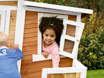 AXI Cabane enfant LISA Brun Blanc