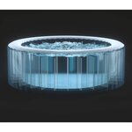 Intex Cuve thermale de massage à bulles ronde PureSpa 196x71 cm